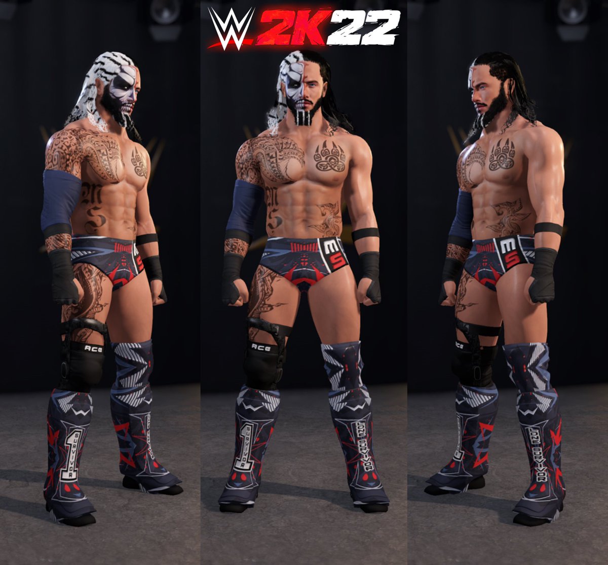 Marcus_Savea097's tweet photo. The Lone Survivor #WWE2k22 https://t.co/fboR2CJbMb