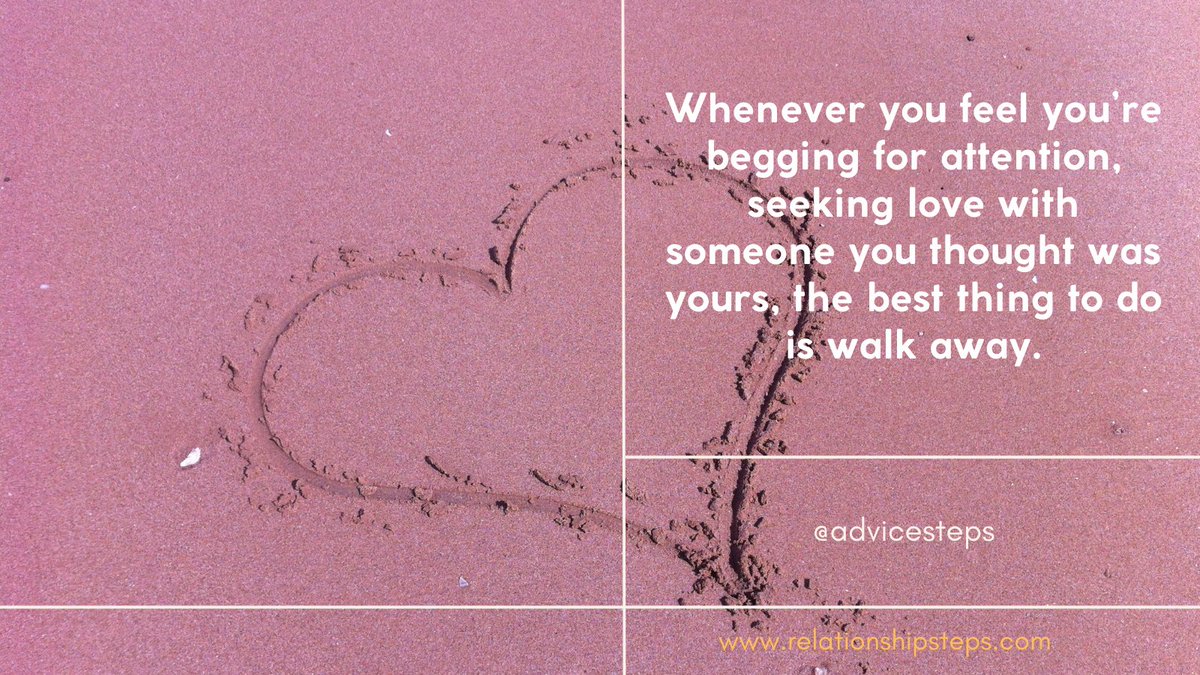 Know when to walk away...
relationshipsteps.com/category/advic…
#dating #relationships #motivation #quotes #relationshipsteps