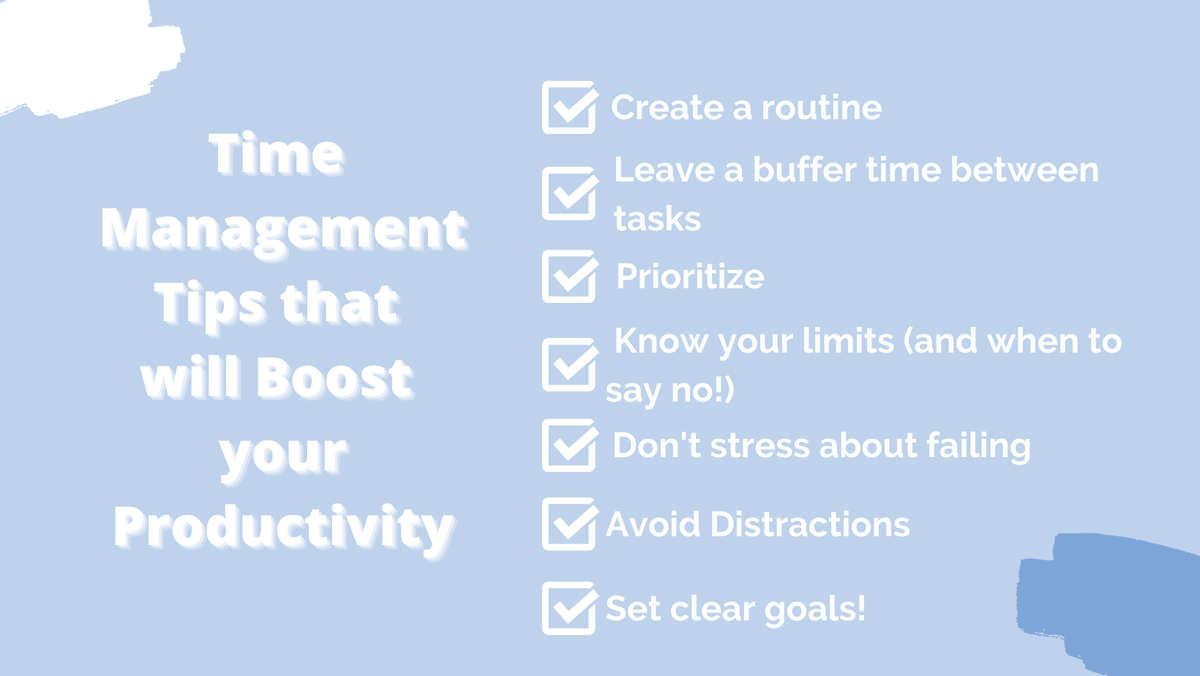 Learn how to manage everyday tasks with these tips to boost your productivity. Remember anything is #POSSIBLE!