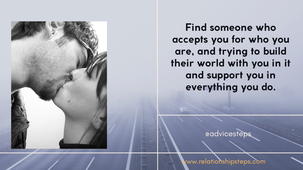 Find someone that accepts you...
relationshipsteps.com/category/advic…
#dating #relationships #motivation #quotes #relationshipsteps