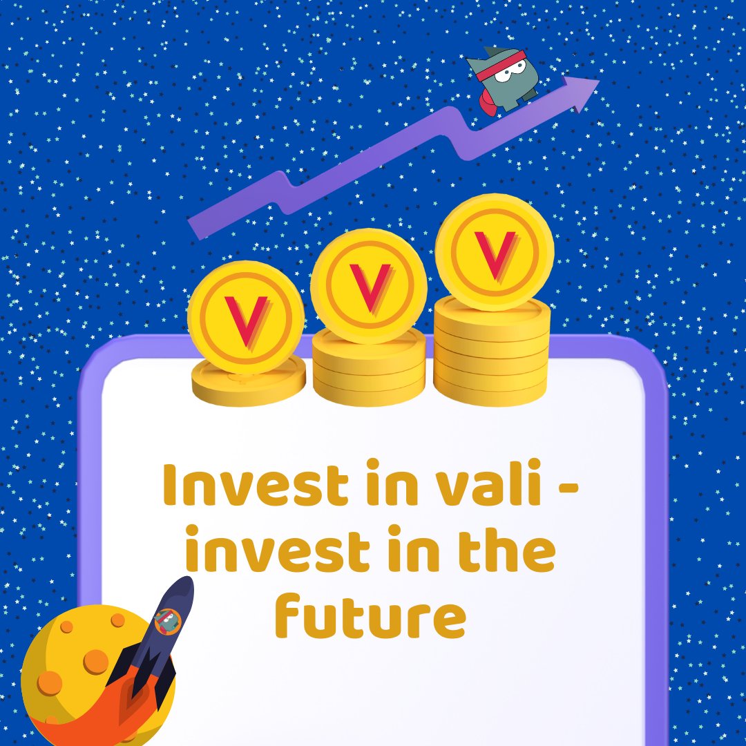 vlitoken's tweet image. The valitoken is now 
#coins #vali #MONEY #coins2022