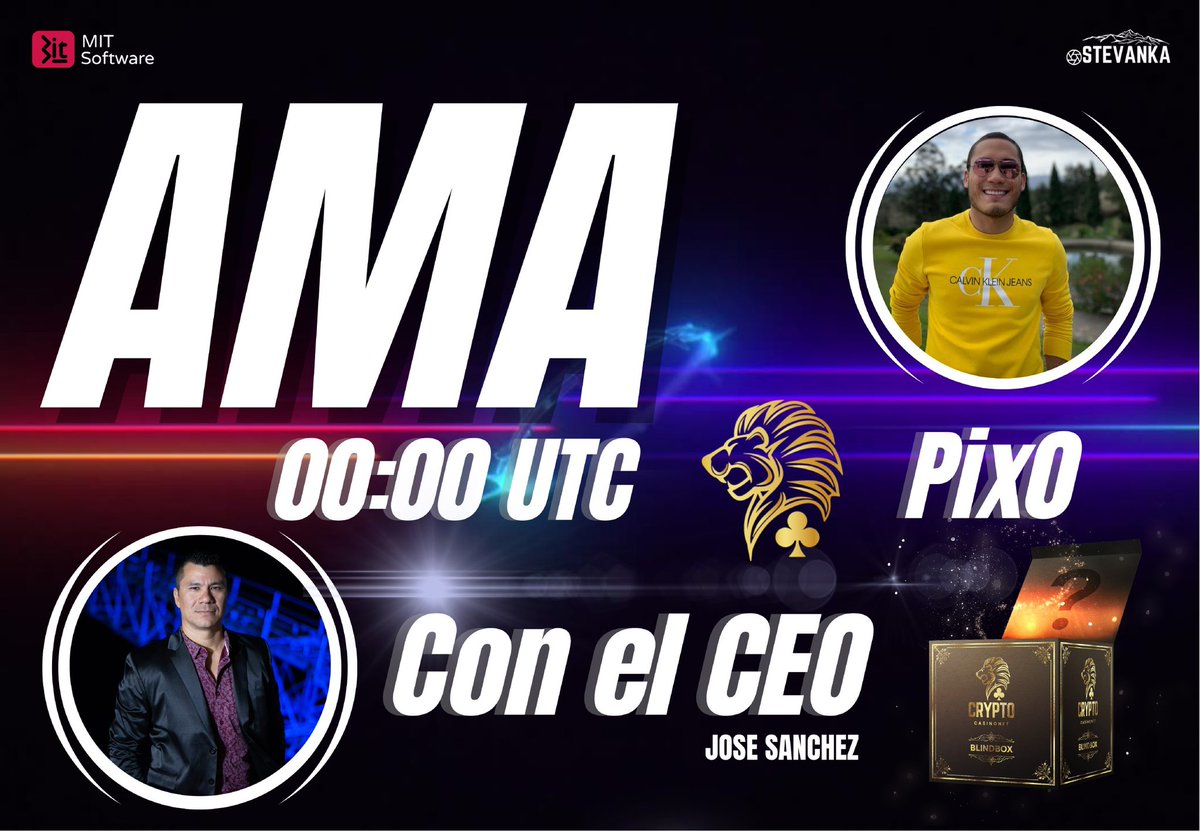 mypix0's tweet photo. Feliz miércoles a toda la comunidad 🍻 

Hoy a las 00:00 UTC tendremos un AMA con el CEO de @cryptocasino_ok  LOS ESPERO ❤️ https://t.co/8ApPADfROl