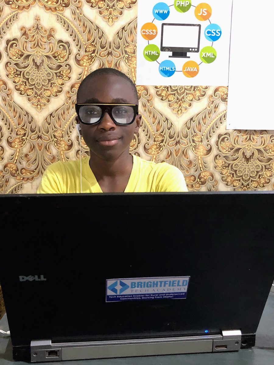 brightfieldtec's tweet photo. Congratulations to Kofi Darko Awuah! 🎉 
After exploring coding with #CodeDotOrg, today he built his first game and it AMAZING.

Check out what he made: https://t.co/XRPSE42duv 

#CodingForKids 
#TechInSefwi
#TechEducation
#RuralTechEducation https://t.co/KCybxksi4f