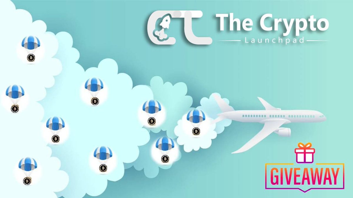💥The Crypto Launchpad Giveaway💥

🏆 Task:   Up to $50 worth of TCL Partner's Tokens.

👨‍👩‍👧 Referral:    $25 worth of TCL Partner's Tokens.

Like, Retweet, and Tag 3 of your friends in comment.

🔛 Airdrop Link &amp; Information: t.me/AirdropStar/37……

#Giveaways  #AirdropCrypto