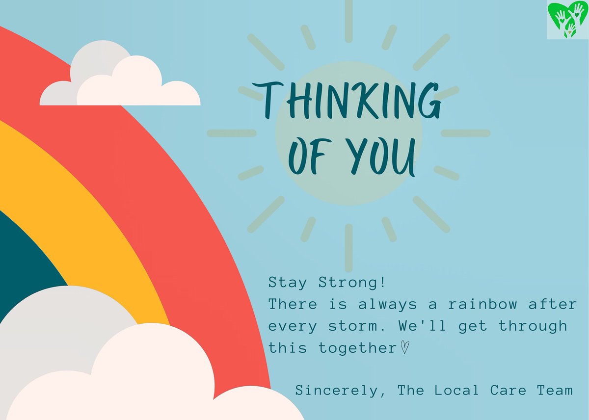 WicomicoCare's tweet photo. To anyone going through a storm right now. You don't have to go through it alone. The LCT cares and is by your side🌈🤍 #localcareteam #thinkingofyou #yougotthis #therainbowiscoming #mentalhealthawareness #wicomico #salisbury #sbymd #maryland #sby https://t.co/kLCH9F97VE