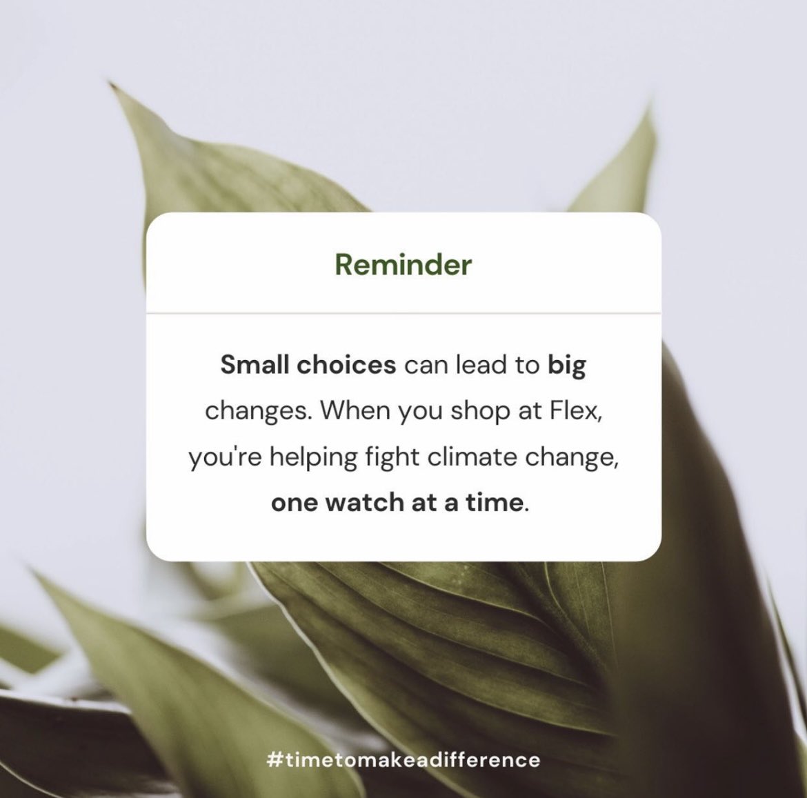 FlexWatches's tweet photo. One watch at a time, we build a better world 🌿 It’s time to make a difference!
.
.
.
#flexwatches #flexyourstyle #flexyourcause https://t.co/sQAapmOGB1
