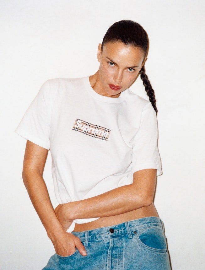 CoutureIsBeyond's tweet photo. Supreme x Burberry and Dapper Dan x Gap are both dropping tomorrow. Good luck to us and not the bots🤞🏽 https://t.co/1K9dMj4OOG