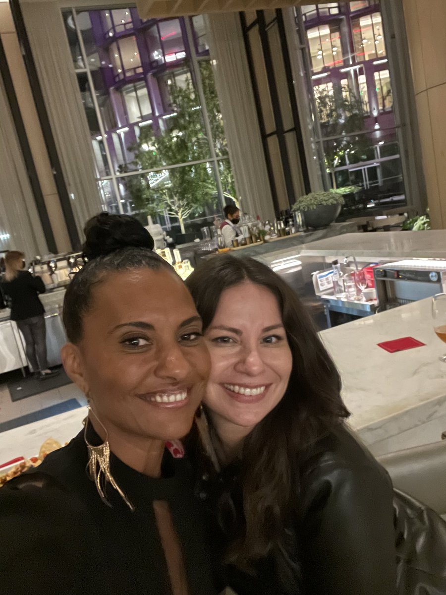A proud moment bringing together my CEO #JackiKelley and personal mentor and friend <a href="/cnsimmons/">Christine Nicole</a> for #IWD2022 at <a href="/dentsuintl/">123</a> - these ladies are #BreakingTheBias daily and empowering women (and men) along the way. My cup is full. 💫

#dentsuproud #ItTakesTwo #backinmyelement
