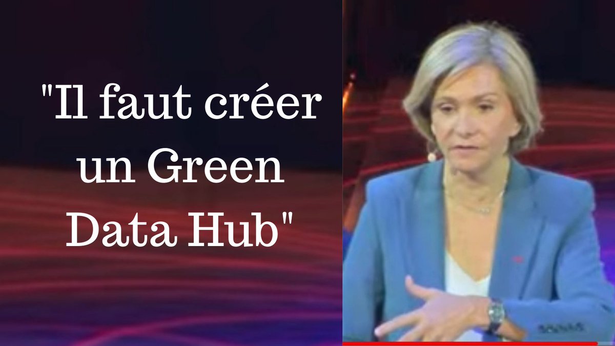 guirado_david's tweet photo. En réponse à la question de @emmaroux du @CinovNumerique sur l'ouverture et la circulation des données notamment environnementales, @vpecresse a notamment proposé la création d'un Green Data Hub
#Mdataoi #numerique2022 https://t.co/DRJ80X8BLj