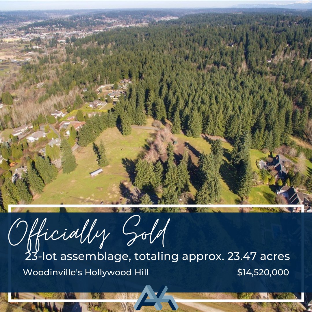 andykeatingre's tweet photo. This sale in Woodinville's Hollywood Hills neighborhood was part of a 23-lot assemblage, totaling approx. 23.47 acres. The total sale was $14,520,000!
.
.
.
#AndyKeating #RSIR #RealogicsSothebys #KirklandRealEstate https://t.co/609kHFtG0u
