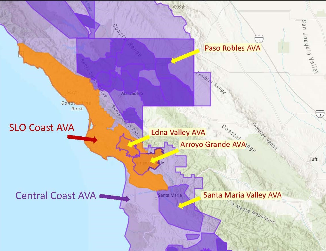Welcome to the World, SLO Coast AVA!

On March 8 (2022) the TTB (Alcohol and Tobacco Tax and Trade Bureau) of the United States announced the approval of the San Luis Obispo Coast (SLO Coast) American Viticultural Area (AVA). 

Read on:
winewitandwisdomswe.com/2022/03/09/wel…