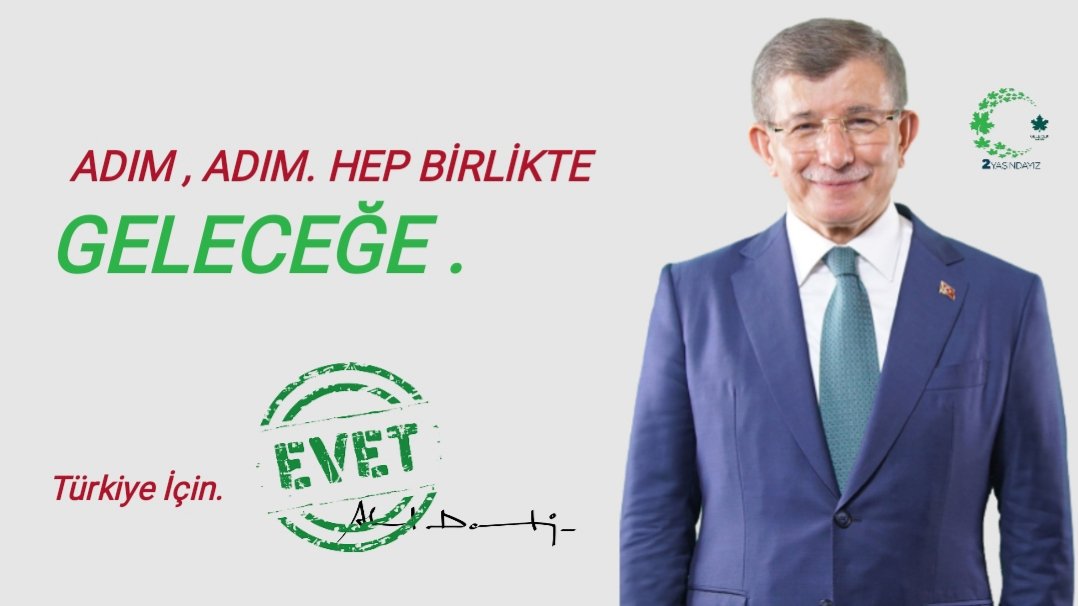 YUNUSKARAKYA's tweet photo. Türkiye İçin "EVET"
#TürkiyeIçinEVET #AhmetDavutoğlu #Gelecekpatisi @Ahmet_Davutoglu @GelecekPartiTR
Tasarım: ( Pursaklar İlçe Gençlik Kolları Başkanlığı ) https://t.co/MJkA8NgmkZ