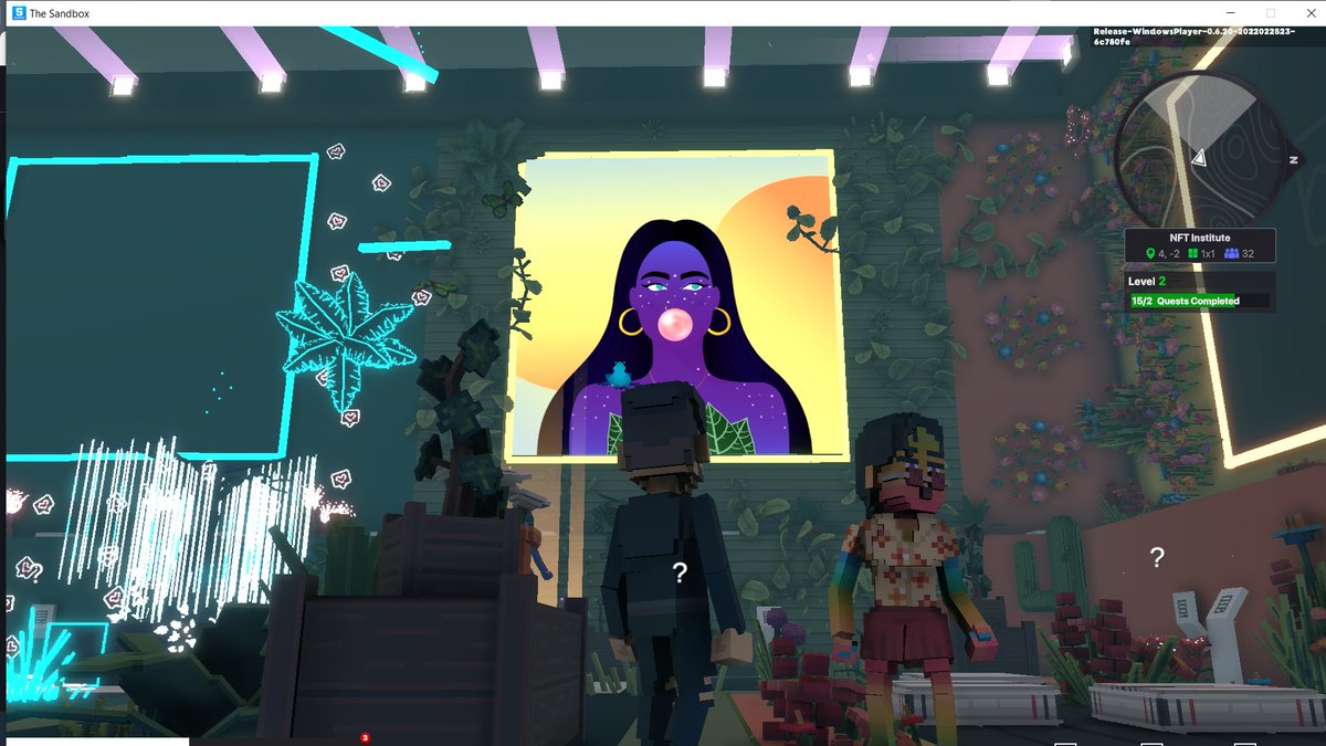 crazymonsterdg's tweet photo. @TheSandboxGame @worldofwomennft I just participated in the daily #SandboxAlphaS2Contest for a chance to earn up to 1,000 $SAND! Starting March 7 - Selfie with WorldofWomen. Check out my screenshot below! 👇 #SandboxAlphaS2 https://t.co/loY4MXzy9B