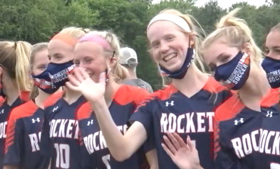Channel1450com's tweet photo. Rochester Girls Soccer 2022 Season Preview https://t.co/ZZ23gXwVbA https://t.co/syCx4U6qDq