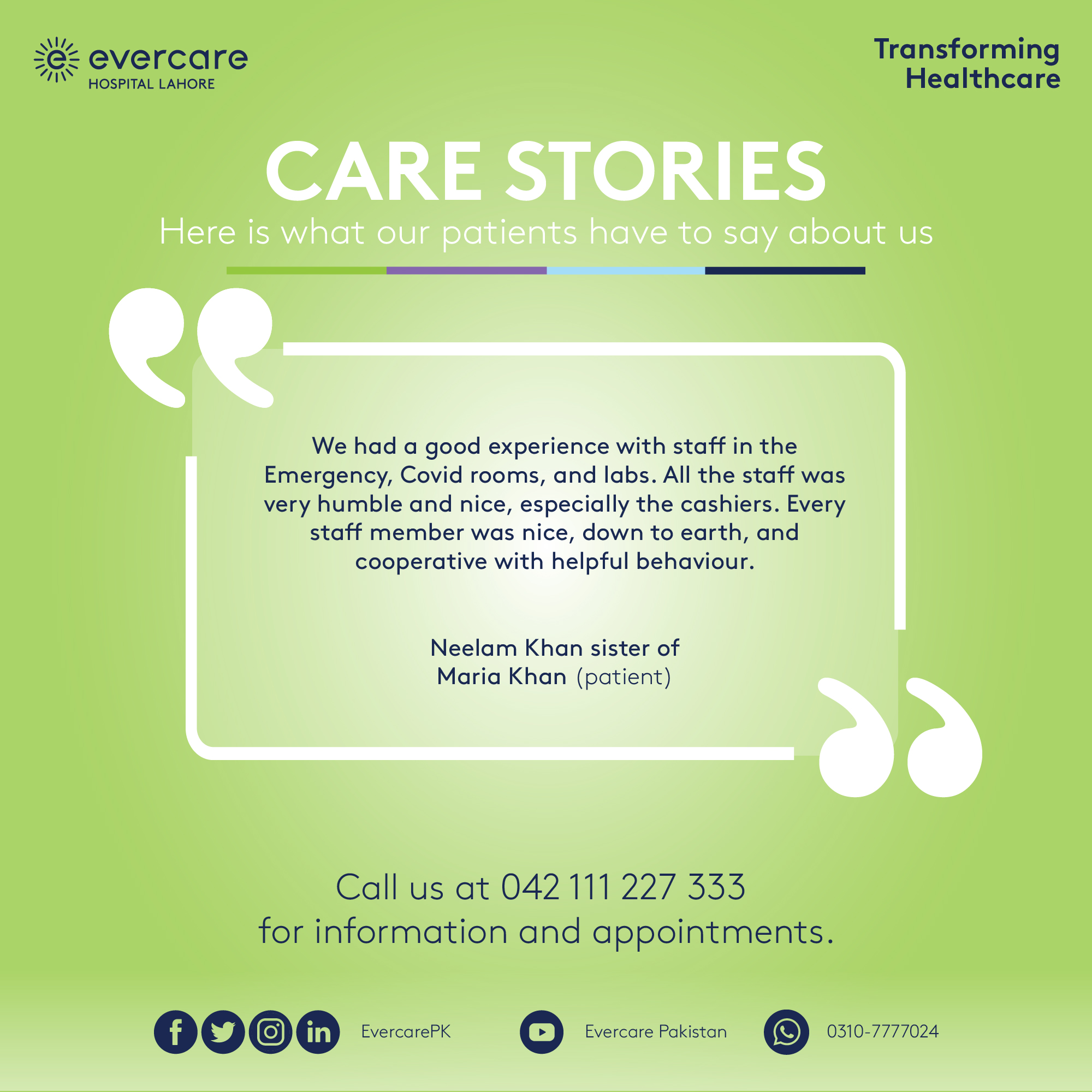 Evercare Hospital Lahore on Twitter "Evercare Hospital Lahore is