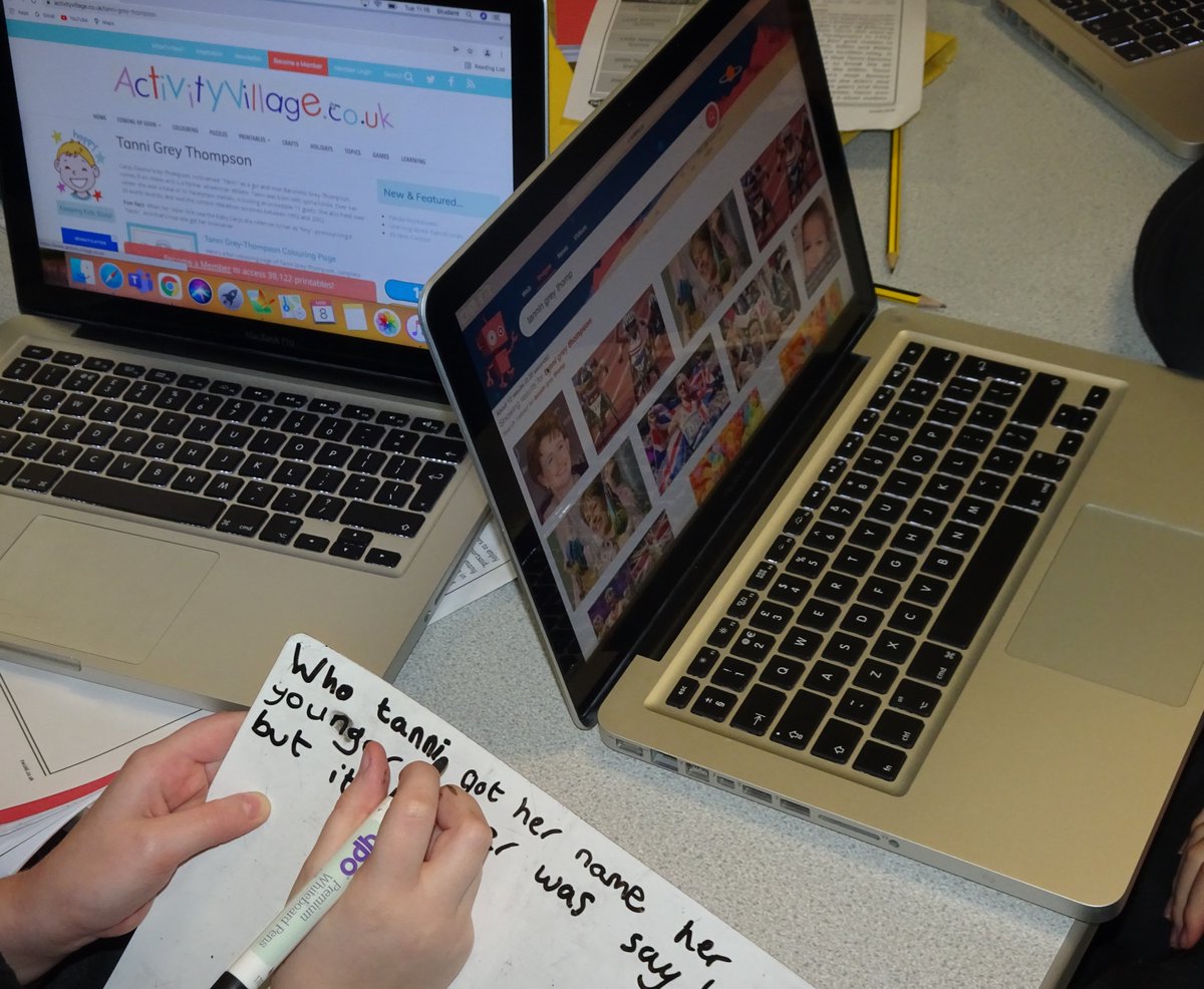 BealValePrimary's tweet photo. Year 5 celebrated International Women's Day yesterday by learning all about Tanni Grey-Thompson.  We collaborated in groups to find out more about her life and discussed why we think she is an inspirational person. #BealValePrimary #BVYear5 https://t.co/YQGMAFhQSI