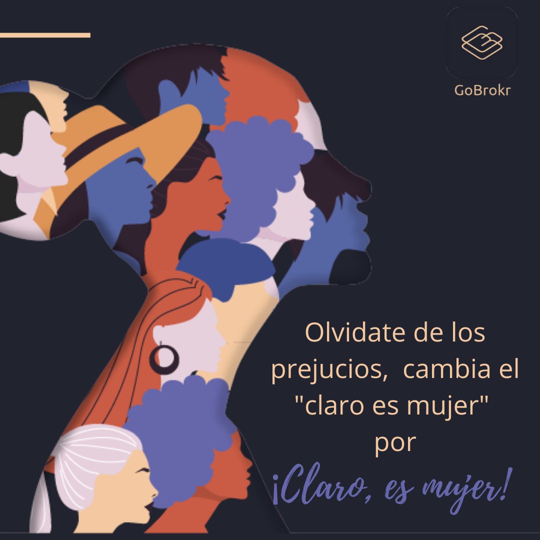 GoBrokr's tweet photo. GoBrokr apoya a todas las mujeres en el sector inmobiliario.

EL sector inmobiliario es cuestión de vocación no de género.

#gobrokr #diainternacionaldelamujer #8demarzo #inmuebles #diadelamujer #asesores #mujeres #claroesmujer https://t.co/DDuLiYtl0Y