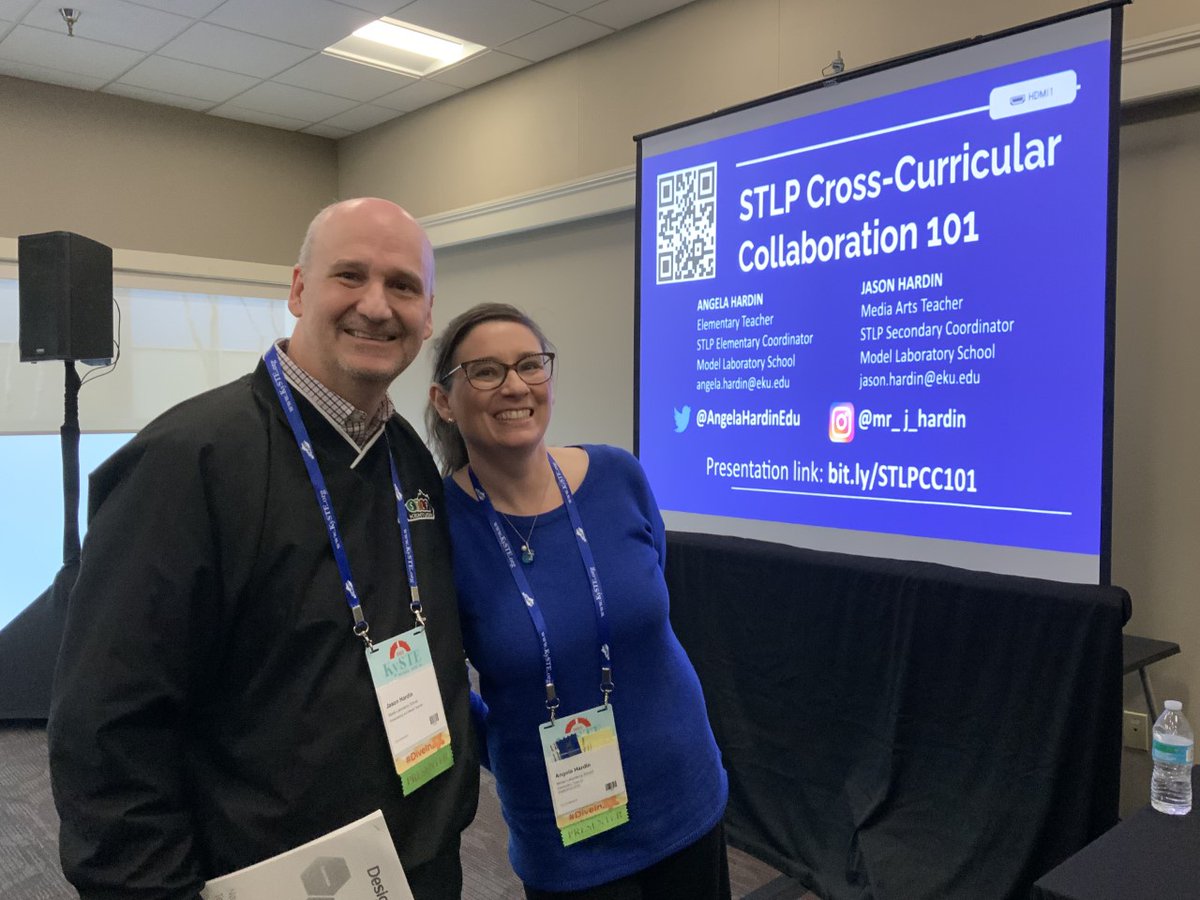 AngelaHardinEdu's tweet photo. when you get to present with your best friend &amp; favorite person #FirstTimePresenter #elementary #secondary #pbl #DesignThinking
@kystetech @STLPKentucky https://t.co/Eqr2hCVCwO
