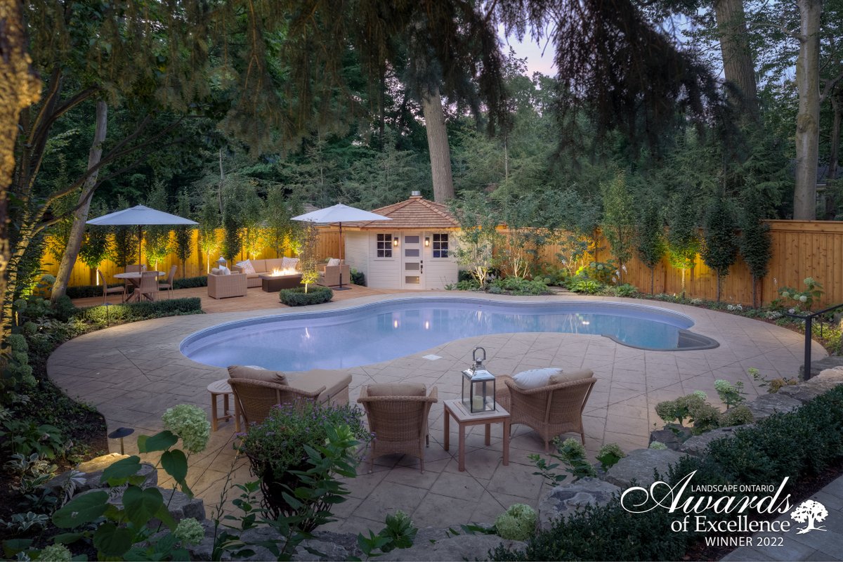 green_for_life's tweet photo. #LOAwards Spotlight 🏆🏡

Congratulations International Landscaping! 

2022 Landscape Ontario Award of Excellence Winner: Residential Construction, “Restorative Rear Yard”

See all the 2022 Award Winners at https://t.co/3WdzOIvDQ8

#LandscapeOntario #GreenforLife #LandscapeAwards https://t.co/tjmM2pJUgb