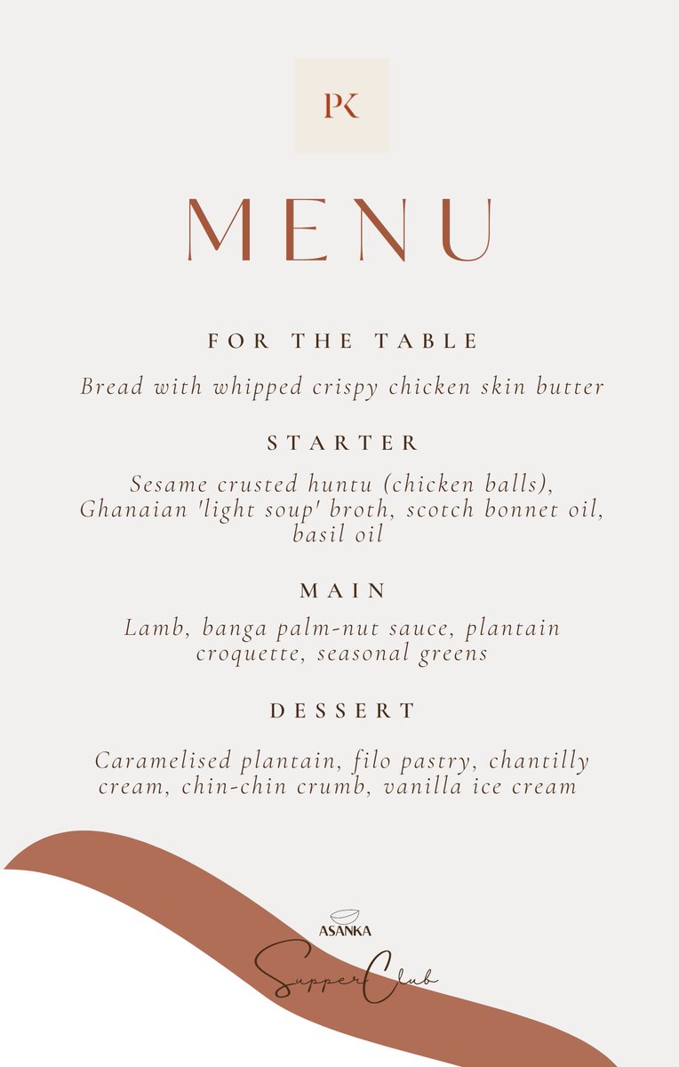 PhyllGood's tweet photo. Organising a supper club is no joke. But like anything you’re passionate about, the process has been very enjoyable nonetheless. Here’s what’s on the menu… https://t.co/bIbQUVXYCi