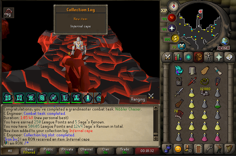 I_RonRon's tweet photo. Feeling like such a gamer omg :3 First ever inferno (on leagues, I know..) https://t.co/HGhXfcKRI1