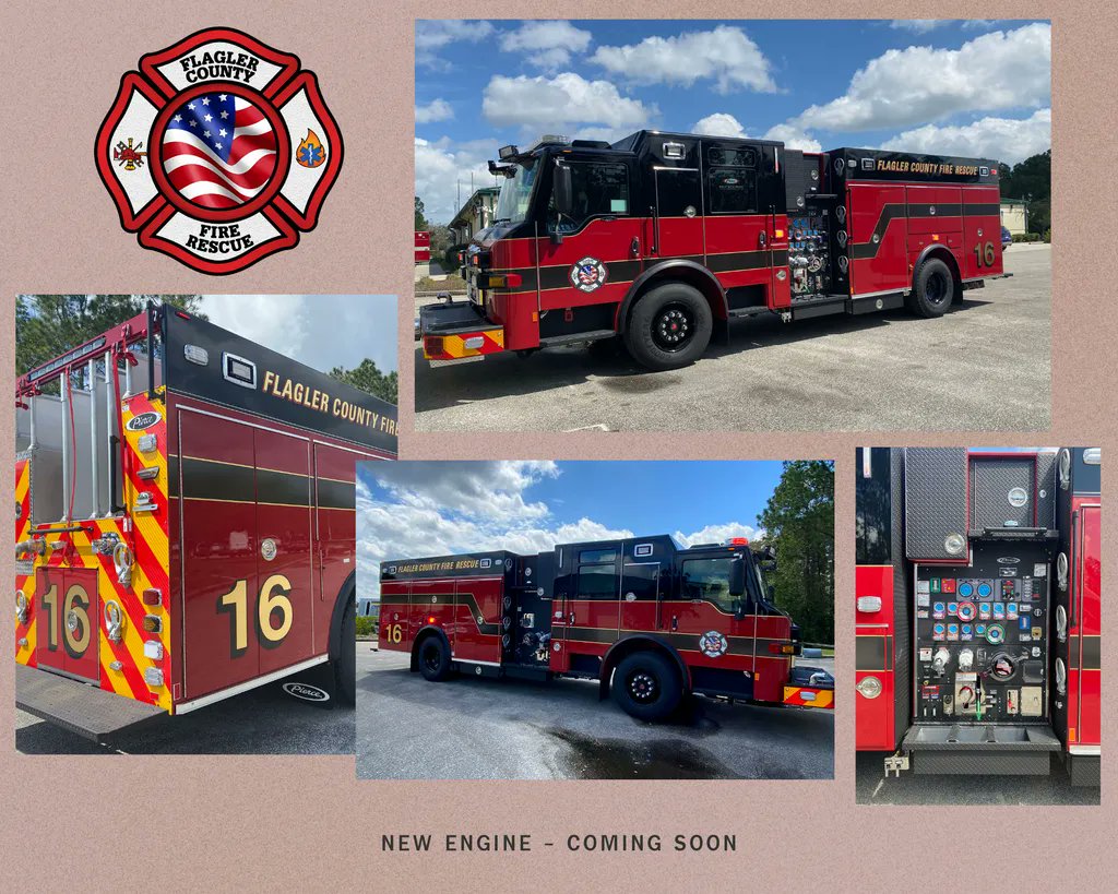 FC_FireRescue's tweet photo. Stay tuned! An exciting delivery came to the EOC today... Station 16 is getting a new engine... SOON! This truck has to be fully equipped and inspected a few times over before delivery to 16, but we will be doing a push-in ceremony! Keep checking in for more details!  #pierce https://t.co/Ff6rvXlzRp
