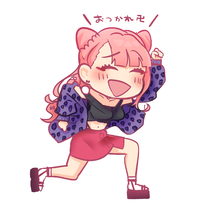 今日もがんばったね!
 #モニカ今日も盛れてる 