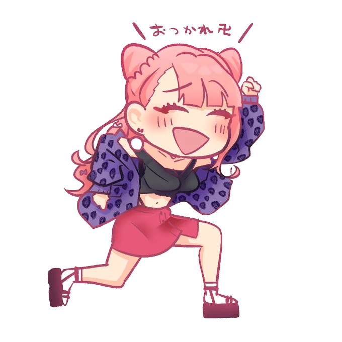今日もがんばったね! #モニカ今日も盛れてる 