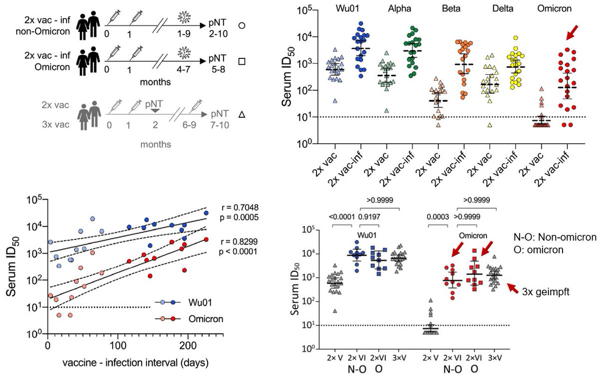 Unsere Studie zur #Booster|wirkung von Durchbruchinfektionen ist publiziert. 
Vollständig Geimpfte bilden nach Infektion kreuzneutralisierende Antikörper, ähnlich wie nach der  dritten Impfung. 
<a href="/ChariteBerlin/">Charité - Universitätsmedizin Berlin</a> <a href="/KurthGroup/">Florian Kurth</a> &amp; <a href="/UKKoeln/">Uniklinik Köln</a> Florian Klein &amp; Team 1/
wwwnc.cdc.gov/eid/article/28…