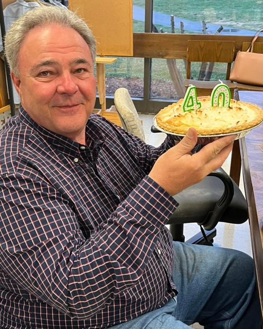 HHSMountaineers's tweet photo. Today marks Mr. Randy Byrd’s 40th year as an employee at HHS! For 38 years, Randy taught Collision Repair in our CTE Department. Since retiring in 2020, Randy now serves as an instructional assistant. We love Mr. Byrd and his lifetime of dedication to Heritage. #HHSCTE #HHSSPED https://t.co/zNhrAn6KfY