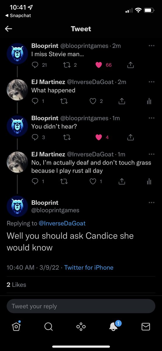 This conversation tho
