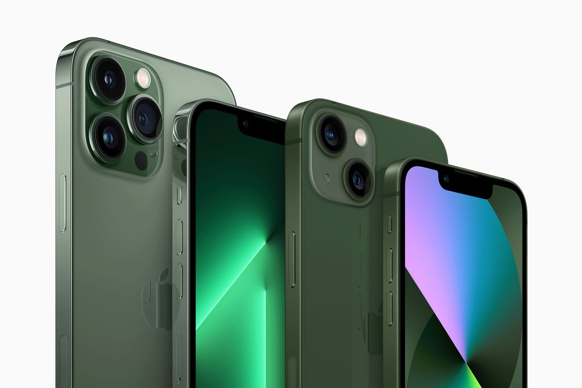 mobiledna's tweet photo. iPhone 13, PRO, PRO MAX in green, coming soon https://t.co/S4yfc76kLc