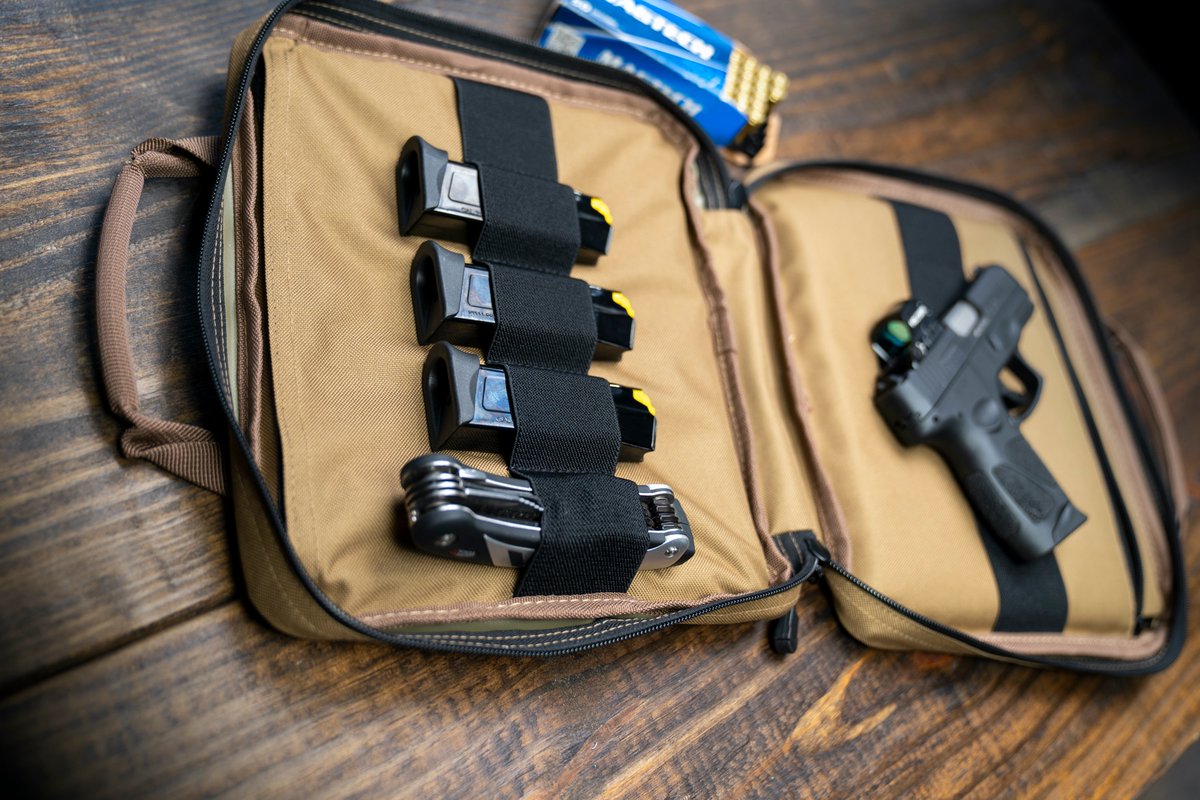 TaurusUSA's tweet image. Transport your #EDC essentials and hit the range with a new Taurus® branded FDE travel case. #ShopTaurus
Shop now --&amp;gt; bit.ly/3pSVWEr