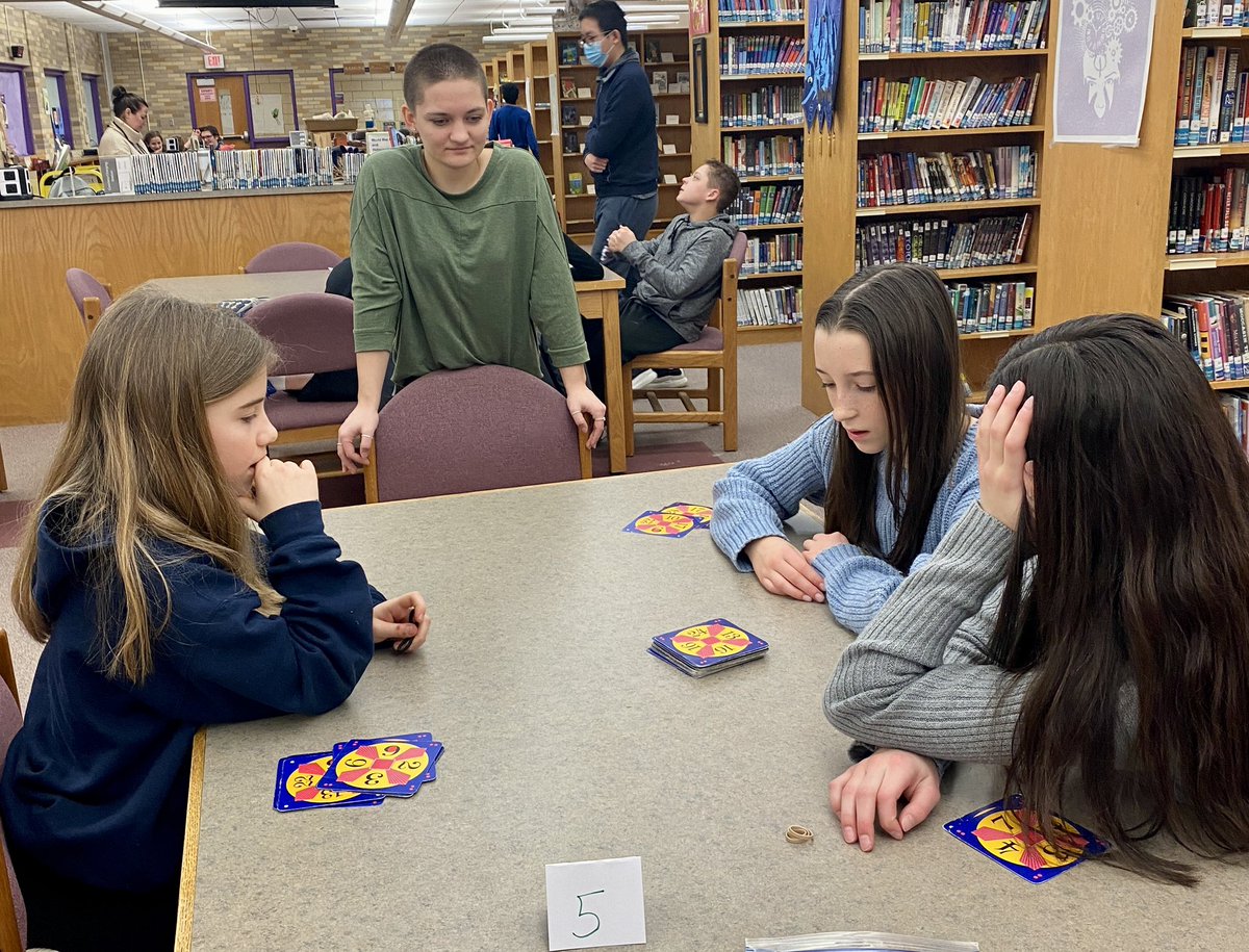 TaorminaGATE's tweet photo. Holiday Park &amp; Oblock students had a math tournament with the “24” game. Many thanks to some HS Gate students for helping out! So nice to see elementary, junior, and senior high students together for this event! @HPEPBSD @PlumTeachers @plumboroughsd https://t.co/K8uRUBDJx4
