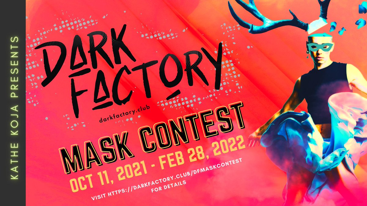 MeerkatPress's tweet photo. Winners of the #DarkFactoryMaskContest will be announced today at 3:00 pm Eastern. Are you ready?? https://t.co/cQLJ9uiK3V
