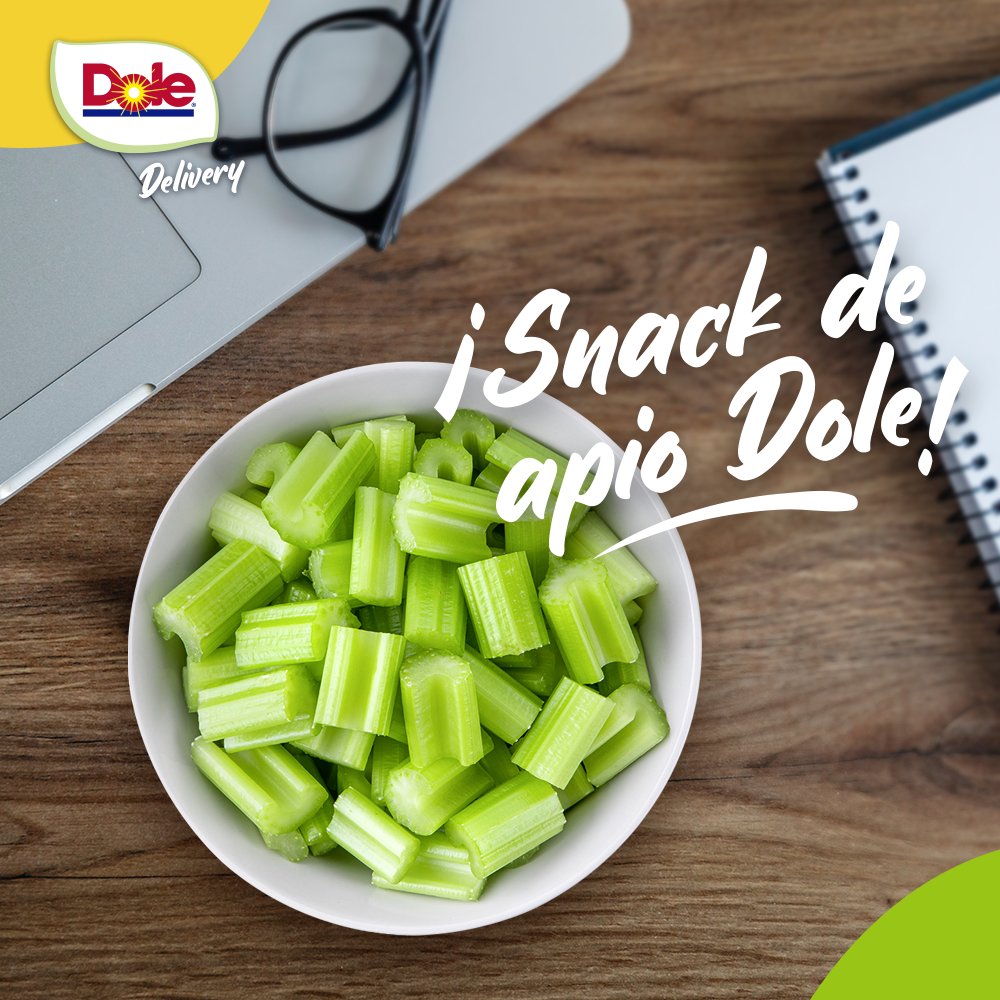 dolechile's tweet photo. ¡El mejor break lo haces con Dole! Disfruta nuestros snacks de apio Dole, la combinación perfecta entre rico y saludable. 

#ViveSano #ViveDole https://t.co/2b22LslArl