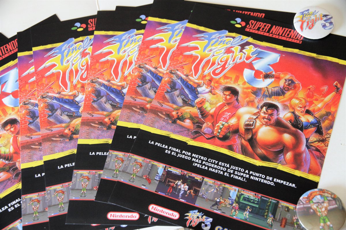 Super90sGames's tweet photo. Nueva Publicidad para Terranigma, FinalFight3 y Turtles in Time inspirada en la publicidad de los 90s #RetroPubli90s ☺️🙌👾🎉incluida en sus #PacksTributo😋 https://t.co/Jn1pOddmom