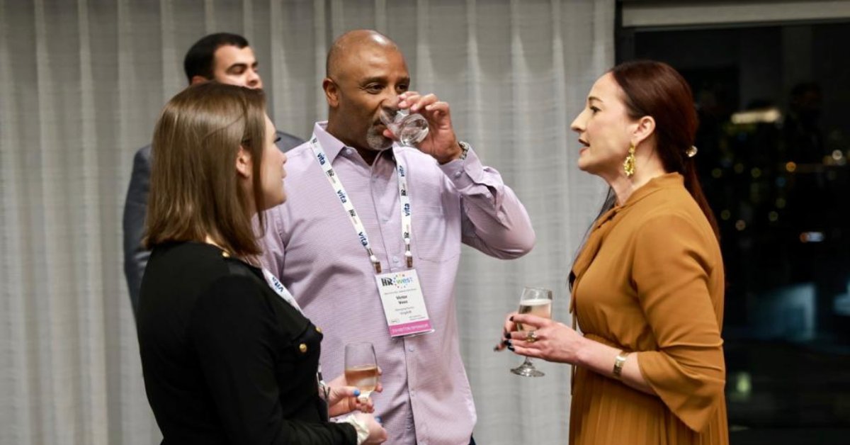 HRdotcom's tweet photo. Networking has always been at the heart of #HRWest.
It's been great to see the HR community back connecting and socializing in-person, meeting old friends and creating new connections.
https://t.co/mYqUkTYoEB
#HR #HRdotcom #HRWest #california #conference https://t.co/dza2AQdoU0