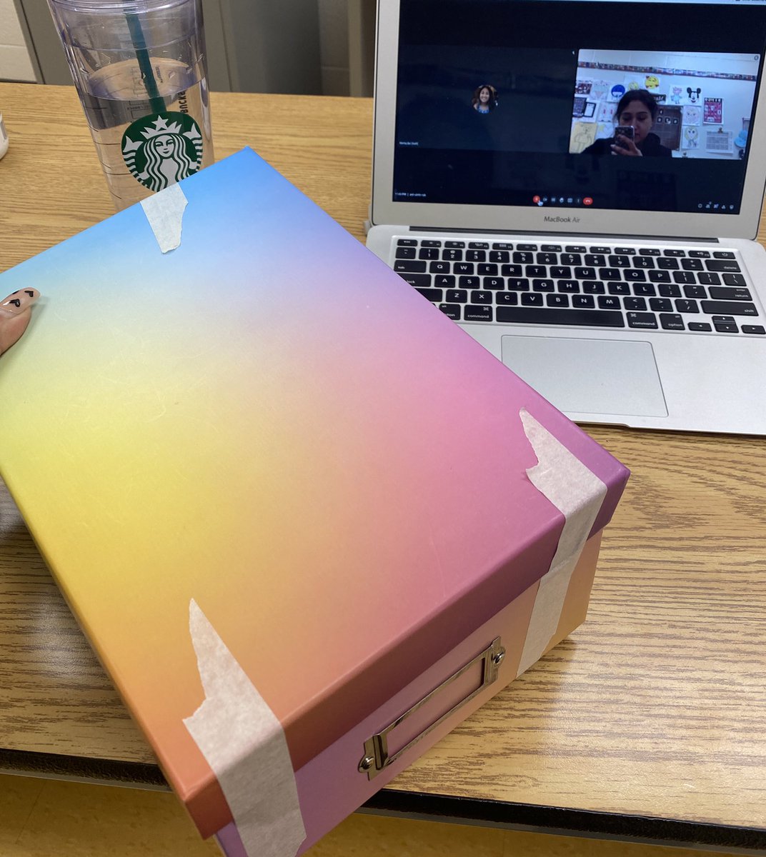 Today’s What’s In the Box Wednesday item is so big, Ms Bal needed tape to keep the box closed. Can’t wait to see the questions they ask or guesses they make based on their peers questions. 🕵🏽‍♀️ #MySilverCreek