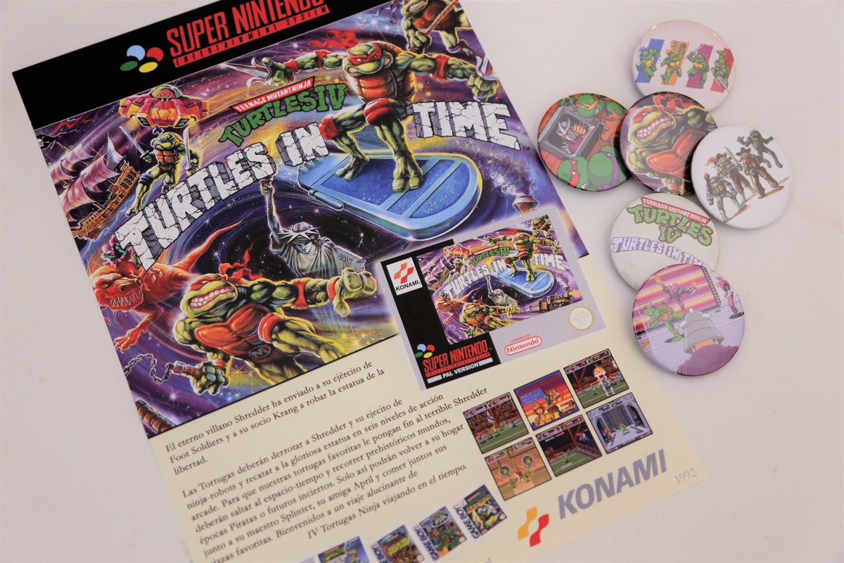 Super90sGames's tweet photo. Nueva Publicidad para Terranigma, FinalFight3 y Turtles in Time inspirada en la publicidad de los 90s #RetroPubli90s ☺️🙌👾🎉incluida en sus #PacksTributo😋 https://t.co/Jn1pOddmom