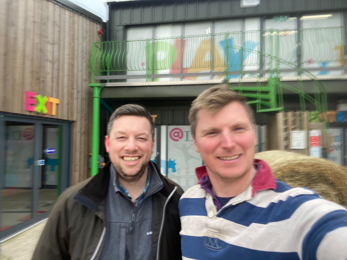 Great to have the legend <a href="/halo42/">Simon Haley</a> undertaking our <a href="/TheAHDB/">AHDB</a> #FarmBusinessReview funded by <a href="/DefraGovUK/">Defra UK</a> Future Farming Resilience Fund. 
With so many changes to farm policy &amp; inflated supply markets happening all around. The review will help us focus, survive &amp; keep the country fed🇬🇧