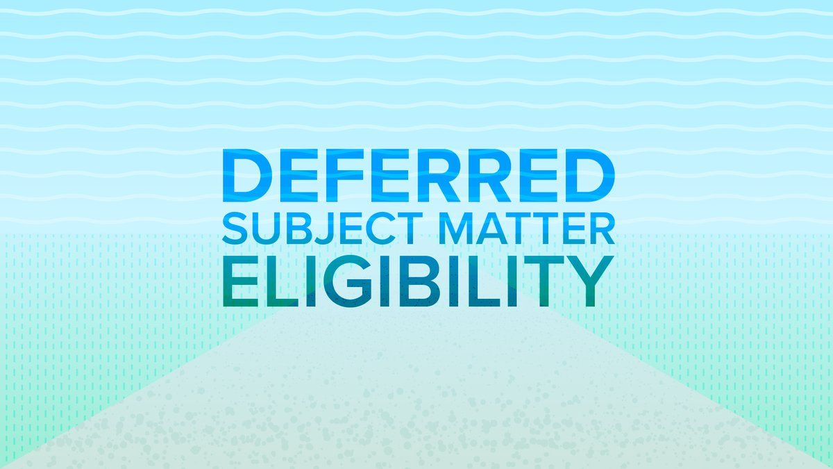 FishIPLawLLP's tweet photo. We have a short news update on the Deferred Subject Matter Eligibility Program from the USPTO. Read it here:
https://t.co/EcANulpM8h https://t.co/U2Bhpc1gax
