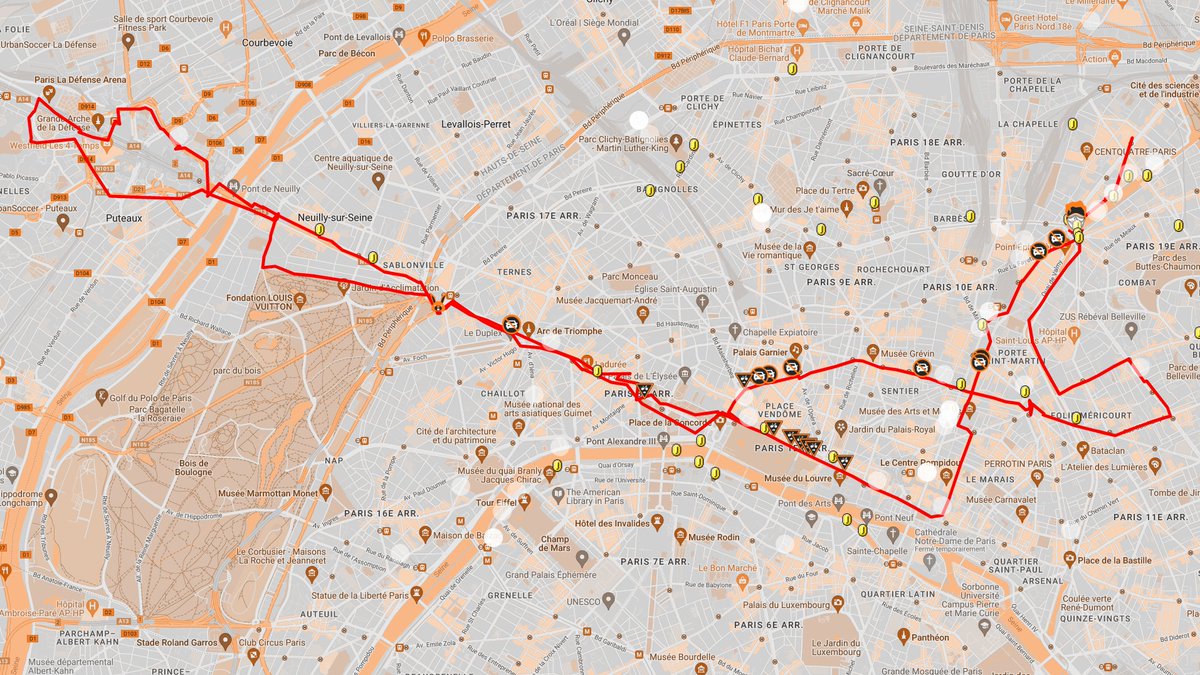 AlTi5's tweet photo. 🟠Récap du live 3h22m / 36,29km / 105 audience

Un petit tour à la Défense et un retour avec quelques petite sensations par le boulevard circulaire.

Et le test d'une gyroroue en fin de live avec @Cycl_Obs  de façon complétement inattendu (trop cool)
https://t.co/3zZTqkLaCl https://t.co/296lWKVttU