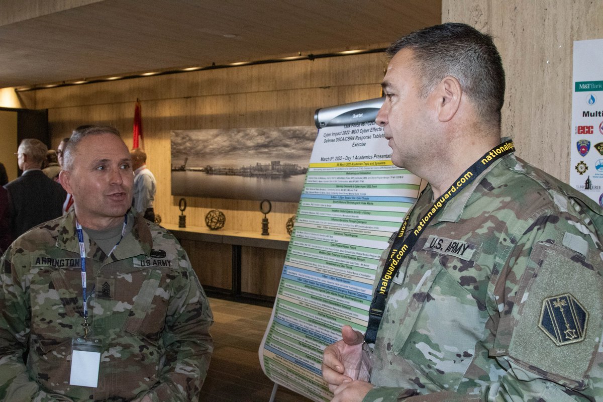 MINationalGuard's tweet photo. @46MPCMD's Cyber Impact 22 is underway in Buffalo, NY! Read more here...

https://t.co/lqblsQghtU https://t.co/9I9WhIJBMj