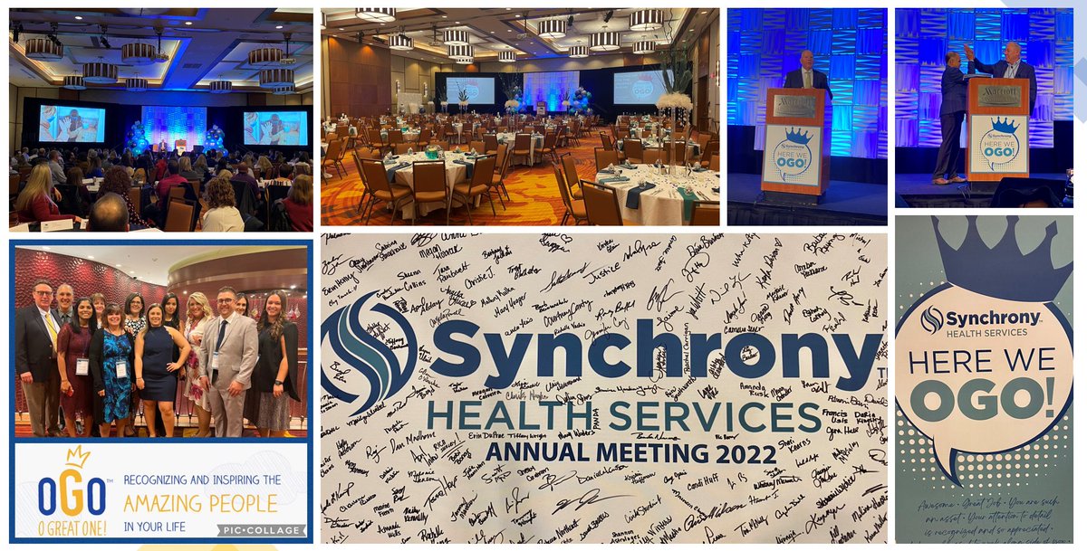 Well done Team !

All the goals for the annual meeting were completed...A+ effort and execution! Thanks to the attendees, the support team, our vendor partners, Cara Silletto and the Louisville Marriott East for making it happen!! #HereWeOGO #SynchronyAnnualMeeting2022