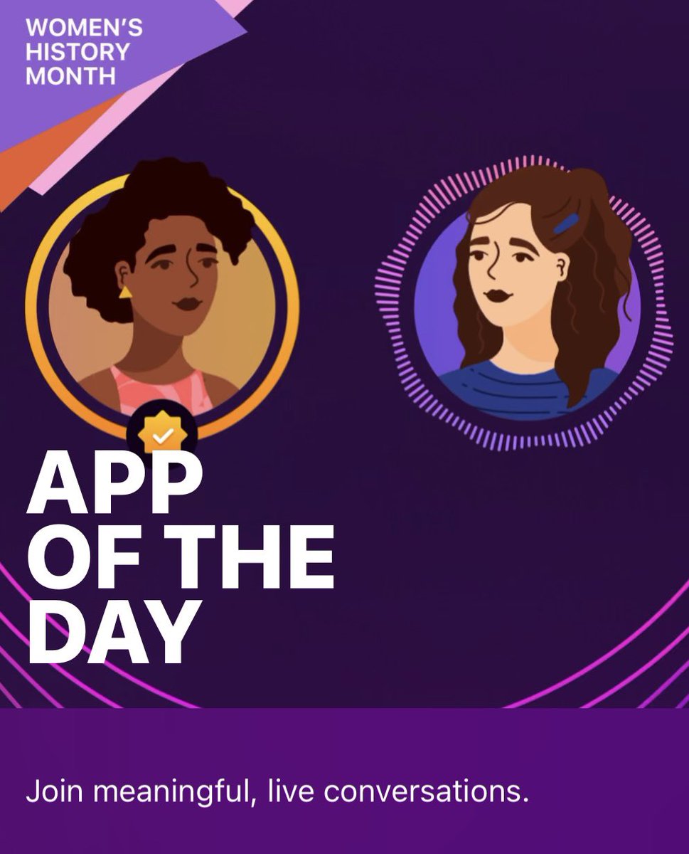 BestWisdomTalks's tweet photo. Congrats to @joinWISDOM 

“App of the Day” 

Join the conversation 
https://t.co/tuMZE92f26 https://t.co/oZmJKddUj8