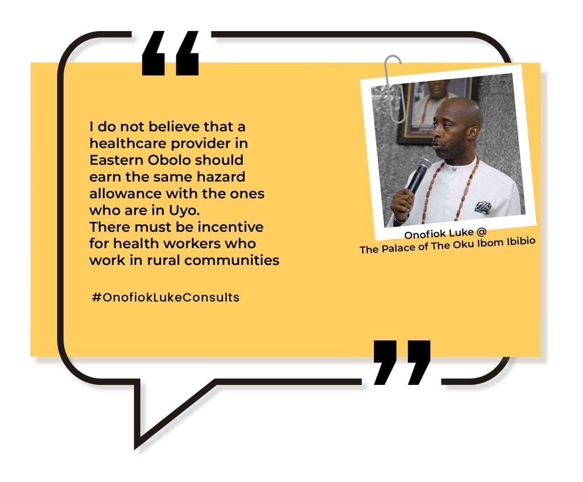 TAGhub12's tweet photo. Excerpts from Rt Hon @LukeOnofiok's consultations with the Chairman Akwa Ibom State Traditional council/ Oku Ibom Ibibio, Edidem Solomon Etuk and the @PdpAkwaIbom on his aspiration be the next Governor of Akwa Ibom State 
#OnofiokLukeConsults 
#GOAL https://t.co/m715UKNWXg