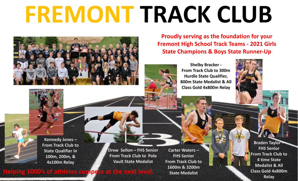 The 2022 track club season is around the corner!  See the flyer below for information, or check with the front office at any FPS school.