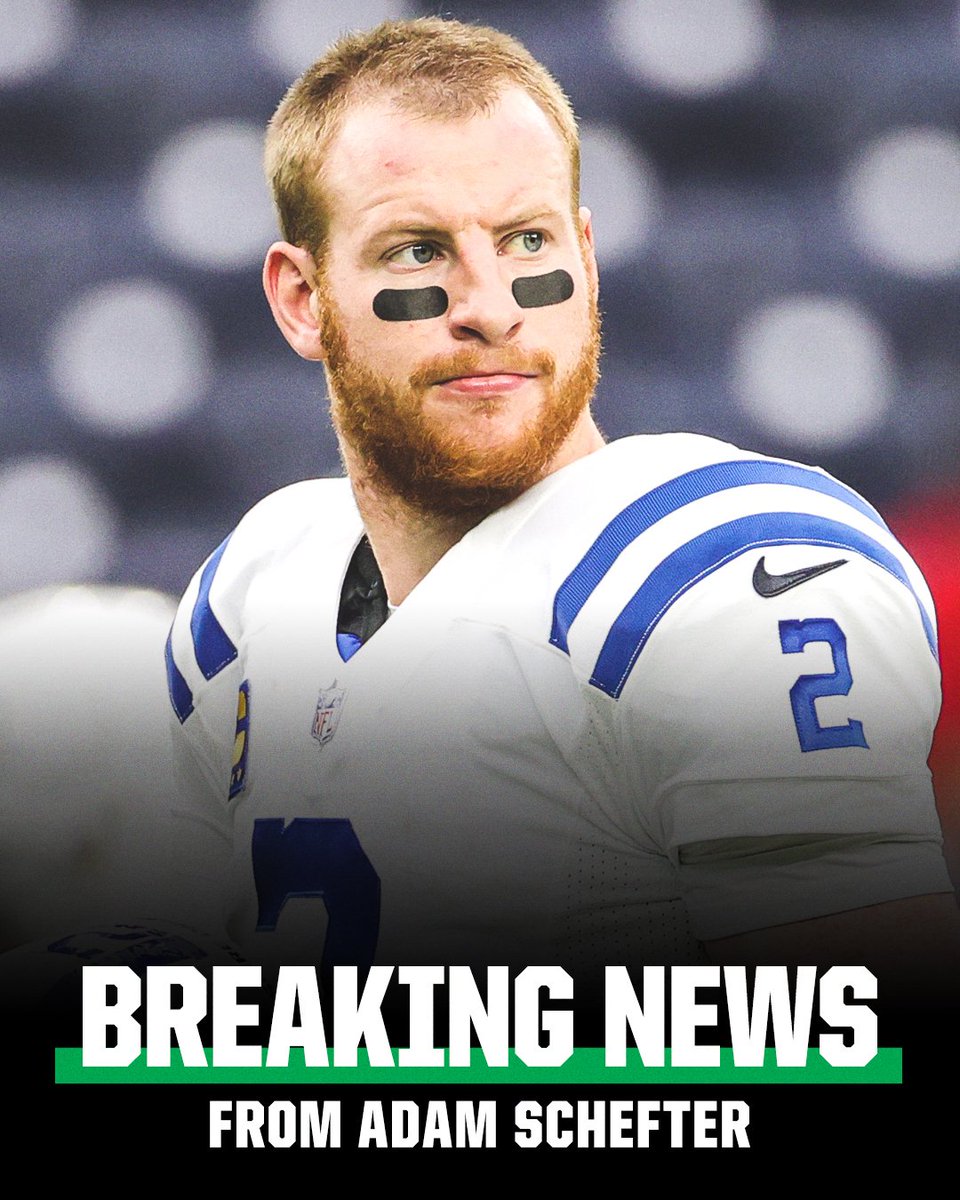 espn's tweet photo. Breaking: The Colts are trading QB Carson Wentz to Washington for a package of picks that is thought to include two third-round picks, sources tell @AdamSchefter. https://t.co/CHdcO7qD3f