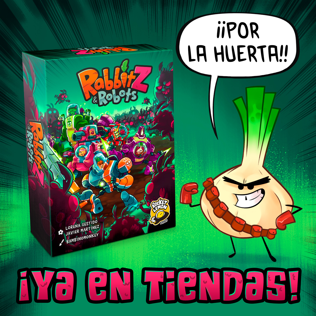 rocketlemon's tweet photo. ¡YA DISPONIBLE EN TIENDAS!💪🤖
RabbitZ &amp; Robots ya está disponible en todas las tiendas mecenas.
¿A qué estas esperando para unirte a los Guardianes de la Huerta?🤖 🌱
Solo tienes que acercarte a tu tienda favorita🏪
#RabbitzandRobots #rocketlemon
🚀🍋 https://t.co/DPren959aM
